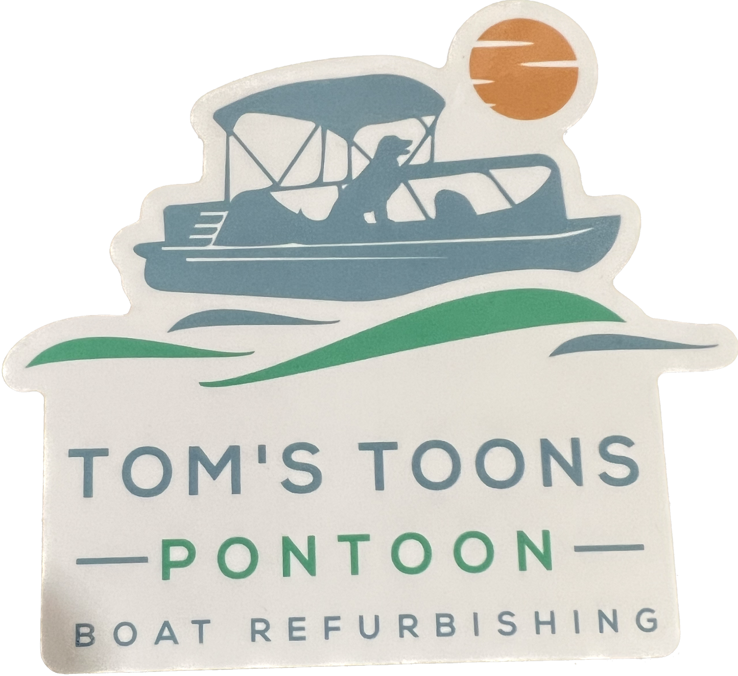 Tom's Toons Stickers
